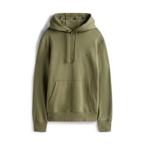 Tommy Hilfiger Flag Embroidery Terry Battle Green Hoody